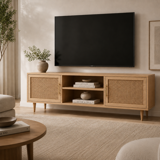 Rattan TV Ünitesi