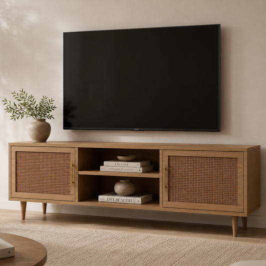 Rattan TV Ünitesi